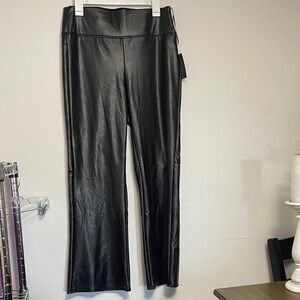 Vince Camuto Black Textured Pants